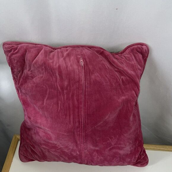 Vintage Floral Retro Nailponted Decorative Pillow 14x14 Unbranded Multicolor Zip - Picture 4 of 5